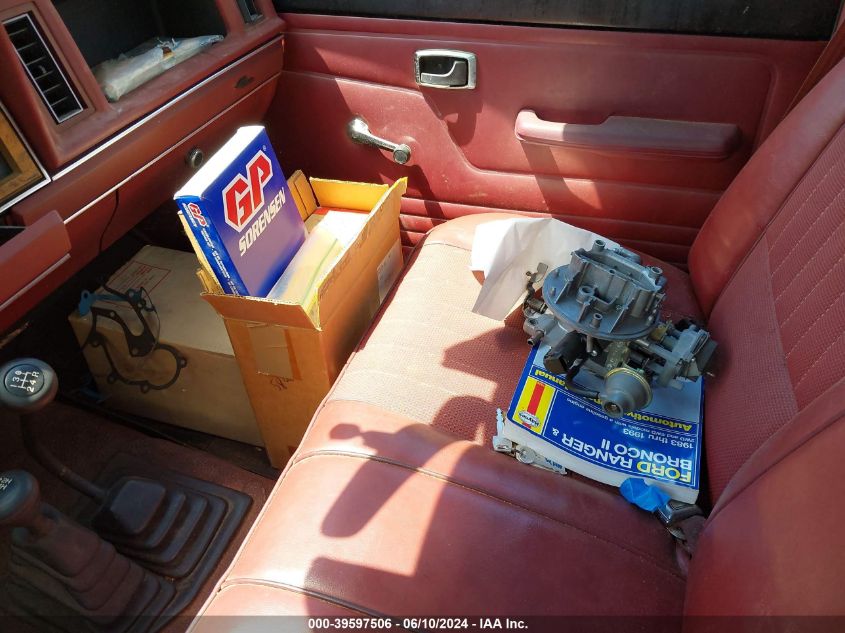 1984 Ford Ranger VIN: 1FTCR11F7EUB61826 Lot: 39597506