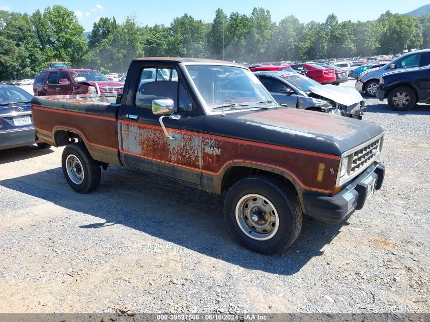 1984 Ford Ranger VIN: 1FTCR11F7EUB61826 Lot: 39597506