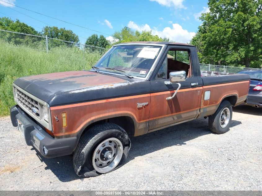 1984 Ford Ranger VIN: 1FTCR11F7EUB61826 Lot: 39597506