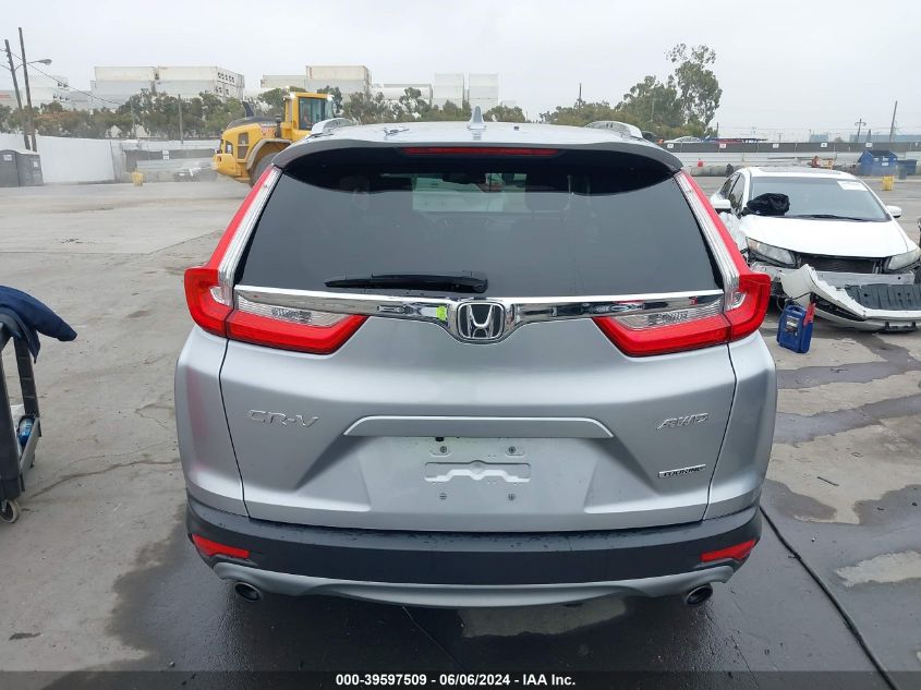 2017 Honda Cr-V Touring VIN: 5J6RW2H99HL008977 Lot: 39597509