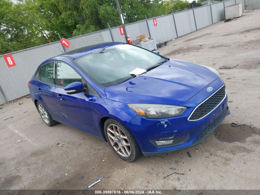 2015 Ford Focus Se VIN: 1FADP3F27FL278267 Lot: 39597516