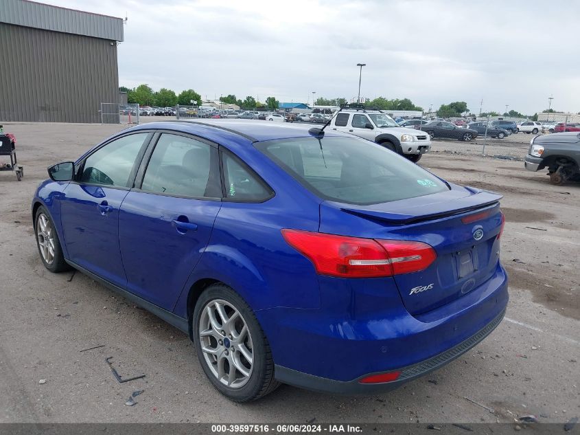 2015 Ford Focus Se VIN: 1FADP3F27FL278267 Lot: 39597516