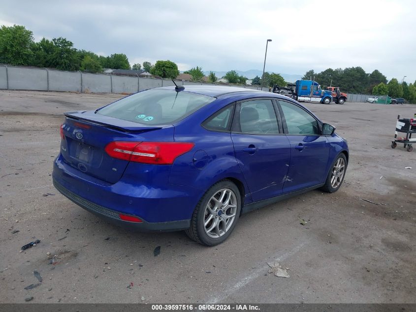 2015 Ford Focus Se VIN: 1FADP3F27FL278267 Lot: 39597516