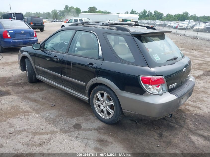 2006 Subaru Impreza Outback Sport/Outback Spc VIN: JF1GG68696H808255 Lot: 39597519