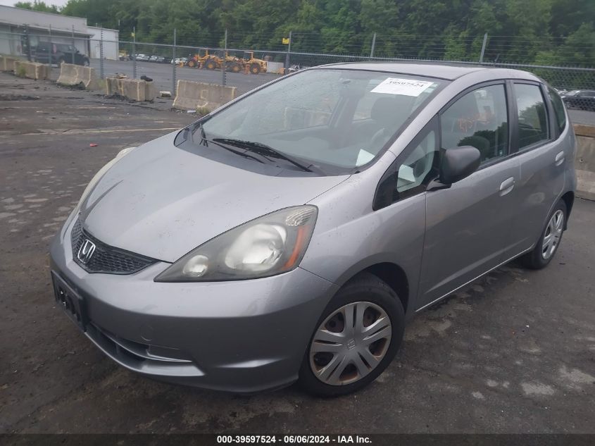 2010 Honda Fit VIN: JHMGE8H29AS023687 Lot: 39597524