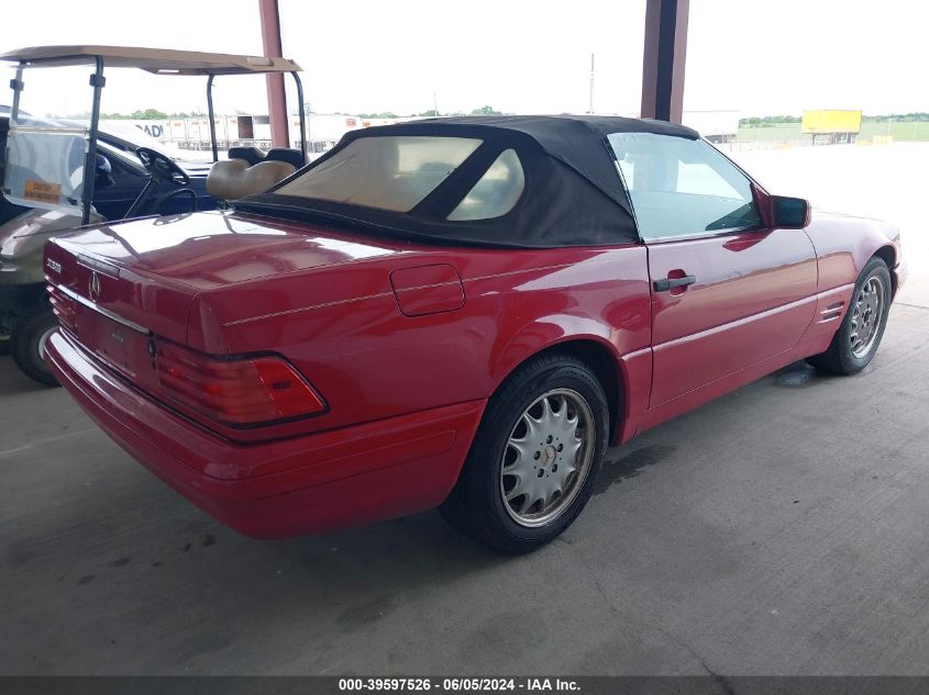 1997 Mercedes-Benz Sl 500 VIN: WDBFA67F1VF144051 Lot: 39597526