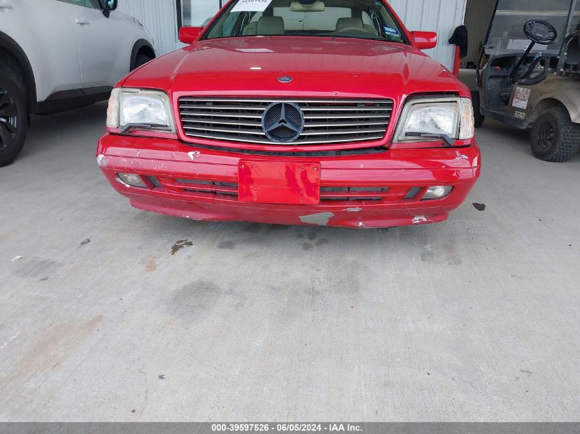 1997 Mercedes-Benz Sl 500 VIN: WDBFA67F1VF144051 Lot: 39597526