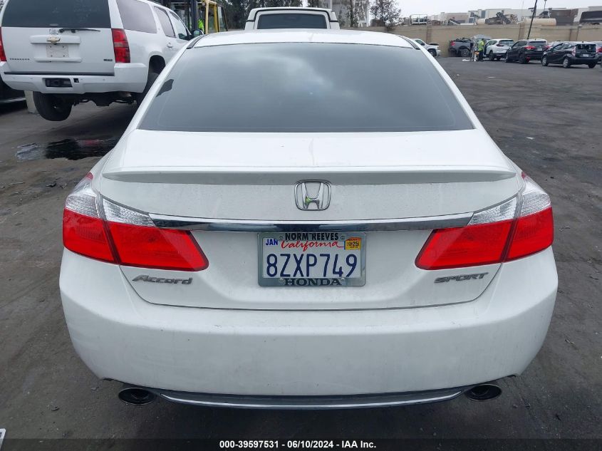 1HGCR2F50EA084762 2014 Honda Accord Sport