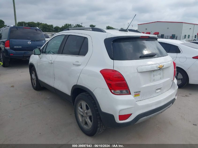 2017 Chevrolet Trax 1Lt VIN: 3GNCJLSB3HL183815 Lot: 39597543