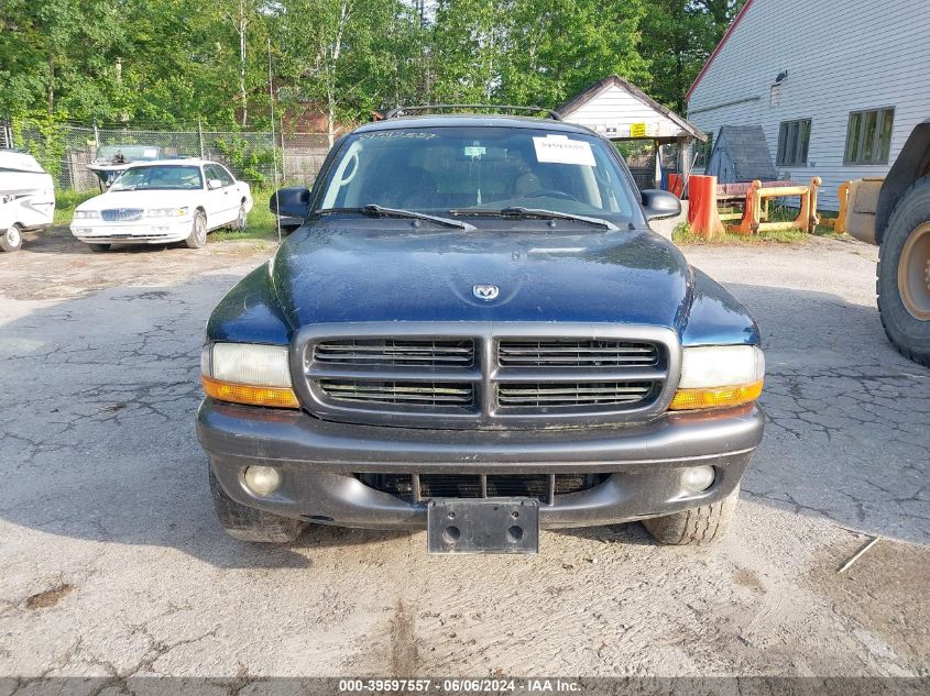 2002 Dodge Durango Sport VIN: 1B4HS38N32F175662 Lot: 39597557