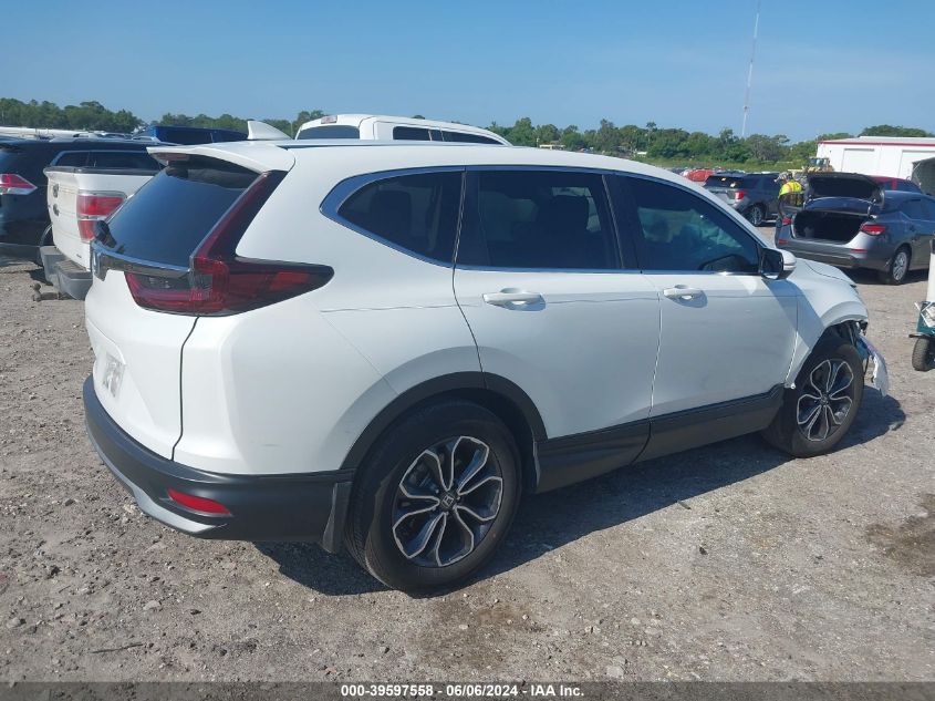 2020 Honda Cr-V 2Wd Ex-L VIN: 7FARW1H82LE027653 Lot: 39597558