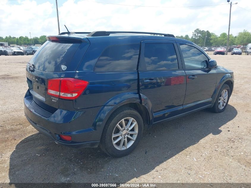 2014 Dodge Journey Sxt VIN: 3C4PDCBG0ET137058 Lot: 39597566