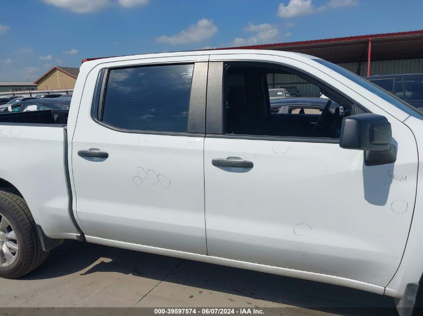 2022 Chevrolet Silverado 1500 2Wd Short Bed Custom VIN: 3GCPABEK7NG522869 Lot: 39597574