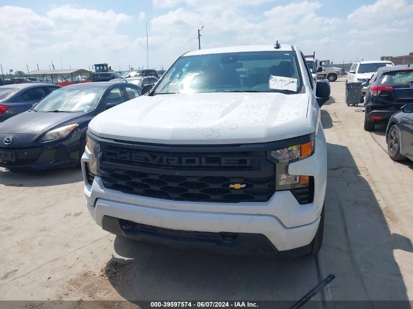 2022 Chevrolet Silverado 1500 2Wd Short Bed Custom VIN: 3GCPABEK7NG522869 Lot: 39597574