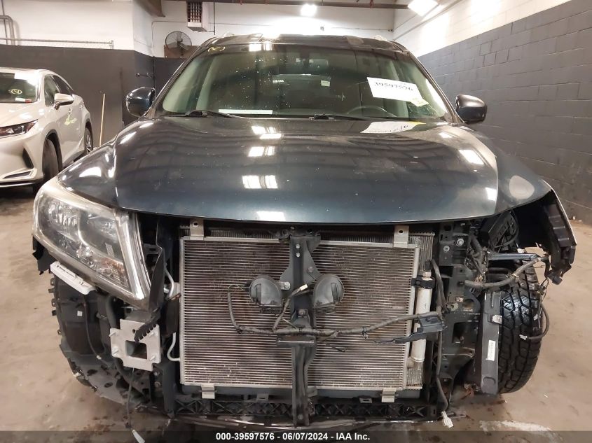 2015 Nissan Pathfinder Sv VIN: 5N1AR2MM0FC699653 Lot: 39597576