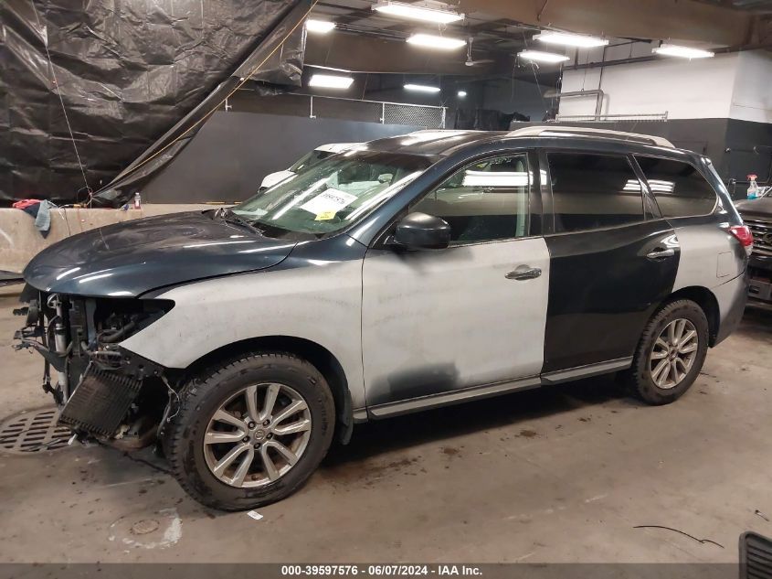 2015 Nissan Pathfinder Sv VIN: 5N1AR2MM0FC699653 Lot: 39597576