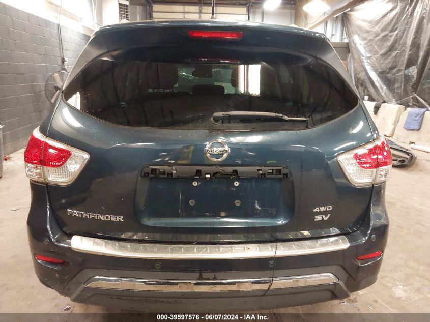 2015 Nissan Pathfinder Sv VIN: 5N1AR2MM0FC699653 Lot: 39597576
