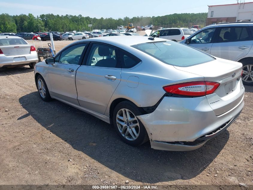 2013 Ford Fusion Se VIN: 3FA6P0HR0DR372457 Lot: 39597587