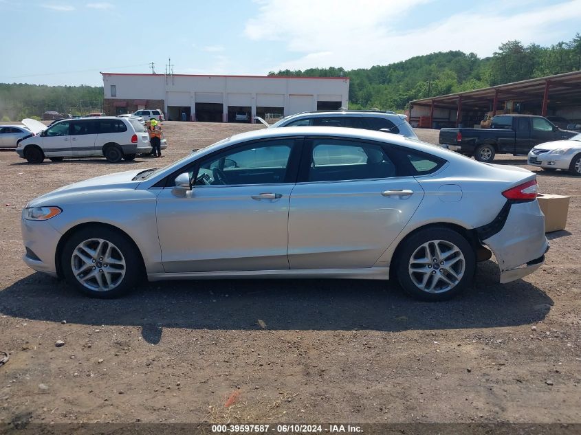 2013 Ford Fusion Se VIN: 3FA6P0HR0DR372457 Lot: 39597587