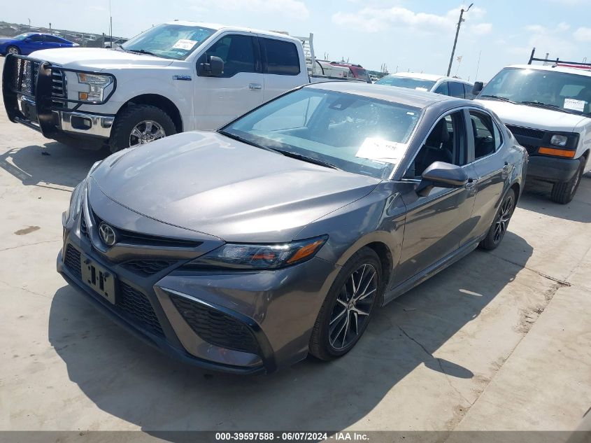 2021 Toyota Camry Se VIN: 4T1G11AK3MU470910 Lot: 39597588