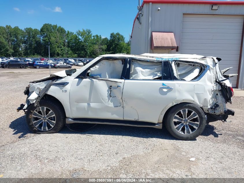 2017 Nissan Armada Sl VIN: JN8AY2NC8H9510930 Lot: 39597591