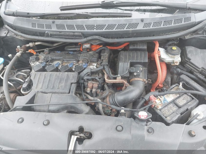 2010 Honda Civic Hybrid VIN: JHMFA3F2XAS000920 Lot: 39597592