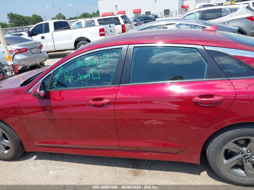 2022 Kia K5 Lxs VIN: 5XXG14J20NG094471 Lot: 39597606