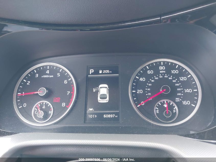 2022 Kia K5 Lxs VIN: 5XXG14J20NG094471 Lot: 39597606