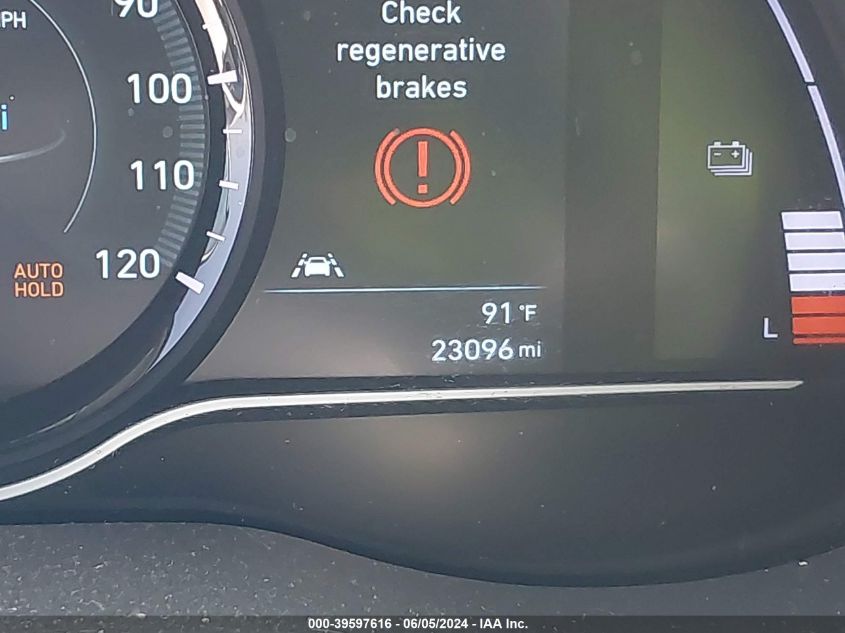 2021 HYUNDAI KONA ELECTRIC SEL KM8K23AG9MU104531