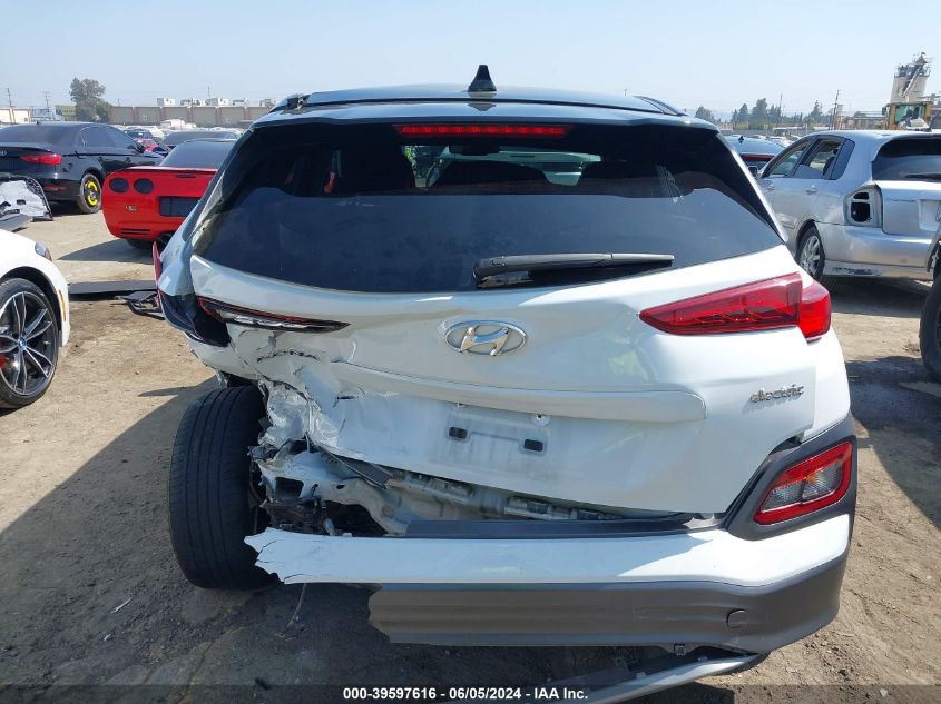 2021 HYUNDAI KONA ELECTRIC SEL KM8K23AG9MU104531