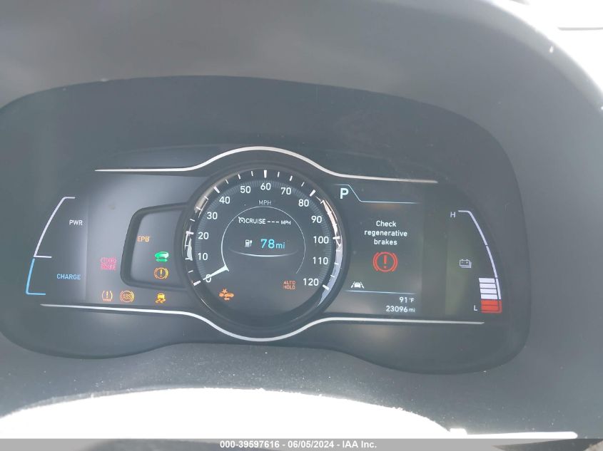 2021 HYUNDAI KONA ELECTRIC SEL KM8K23AG9MU104531