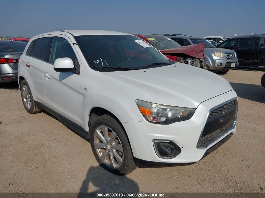 2013 Mitsubishi Outlander Sport Se VIN: 4A4AP4AU8DE022127 Lot: 39597619