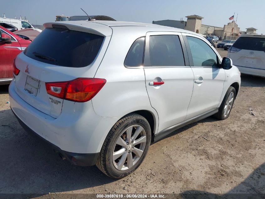 2013 Mitsubishi Outlander Sport Se VIN: 4A4AP4AU8DE022127 Lot: 39597619