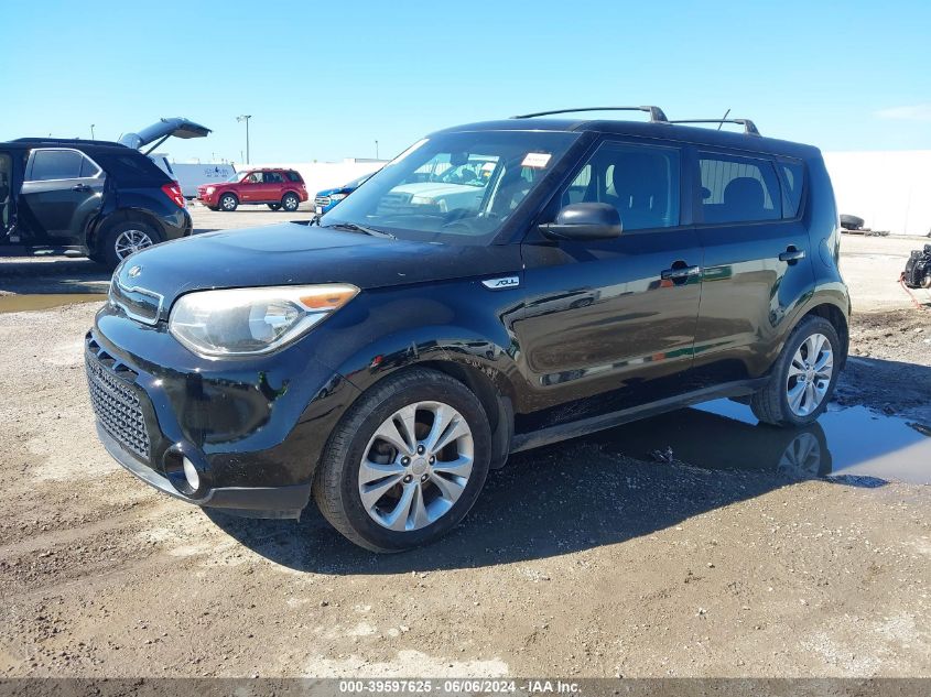 2016 Kia Soul VIN: KNDJP3A50G7276045 Lot: 39597625