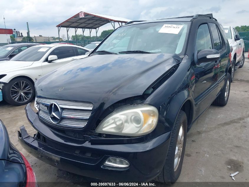 2004 Mercedes-Benz Ml 350 4Matic VIN: 4JGAB57E74A498643 Lot: 39597633