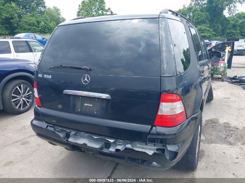 2004 Mercedes-Benz Ml 350 4Matic VIN: 4JGAB57E74A498643 Lot: 39597633