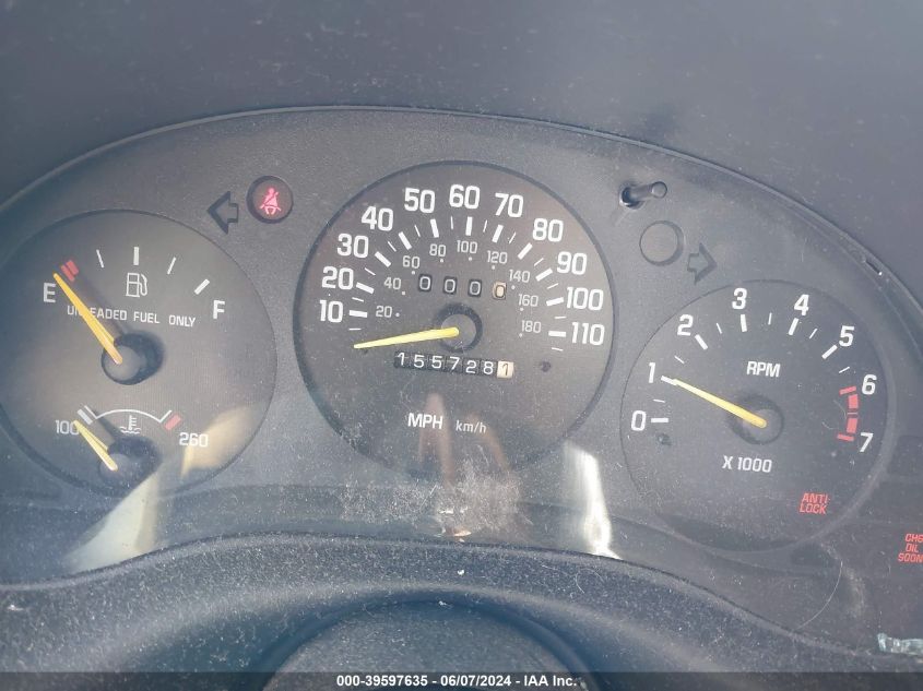 1999 Chevrolet Monte Carlo Ls VIN: 2G1WW12M5X9210343 Lot: 39597635