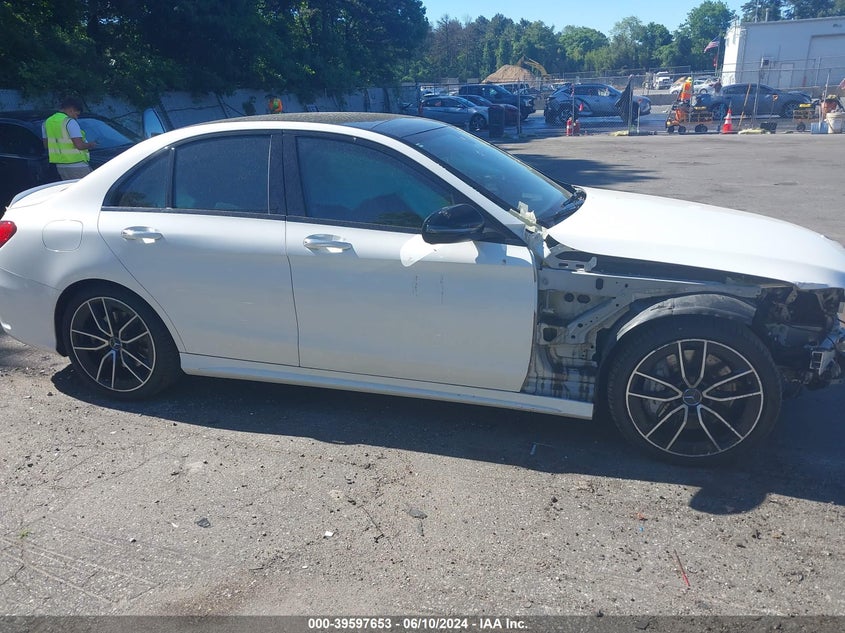 2019 Mercedes-Benz Amg C 43 4Matic VIN: 55SWF6EB4KU309236 Lot: 39597653