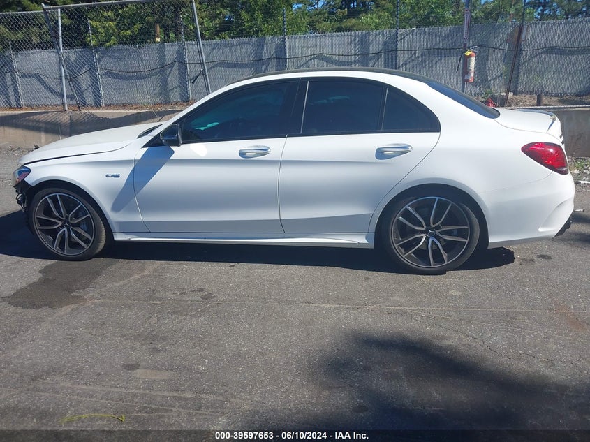 2019 Mercedes-Benz Amg C 43 4Matic VIN: 55SWF6EB4KU309236 Lot: 39597653