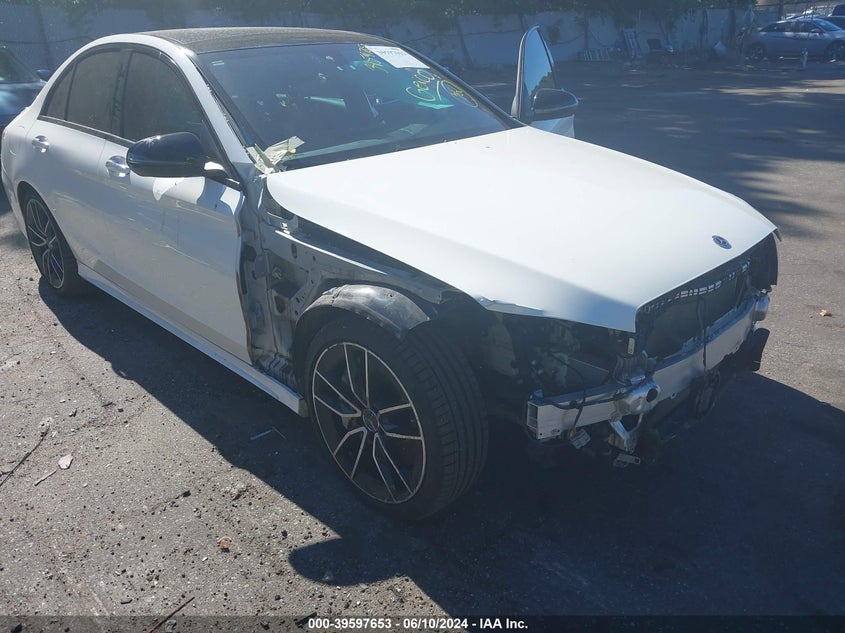 2019 Mercedes-Benz Amg C 43 4Matic VIN: 55SWF6EB4KU309236 Lot: 39597653