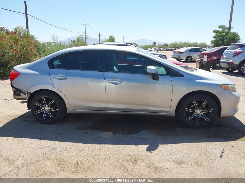 2012 Honda Civic Lx VIN: 19XFB2F59CE332517 Lot: 39597658