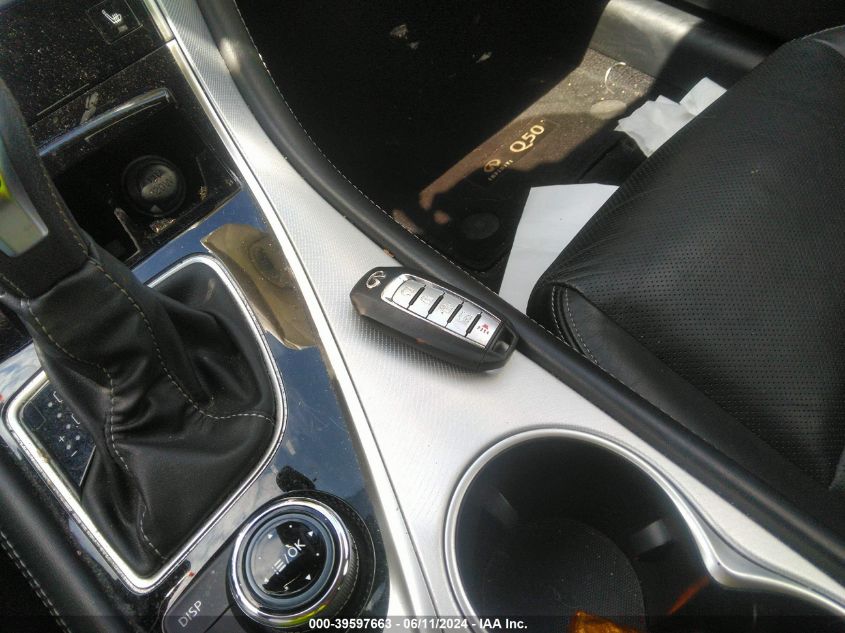 2021 Infiniti Q50 Luxe Awd VIN: JN1EV7BR1MM756059 Lot: 39597663