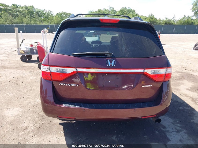 2013 Honda Odyssey Touring/Touring Elite VIN: 5FNRL5H90DB054744 Lot: 39597673