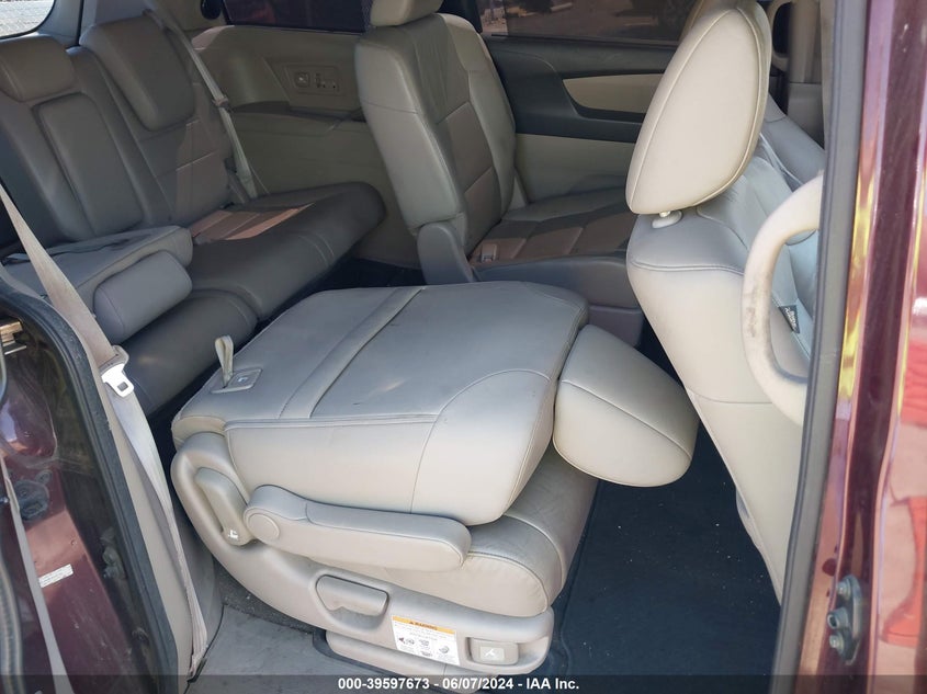 2013 Honda Odyssey Touring/Touring Elite VIN: 5FNRL5H90DB054744 Lot: 39597673