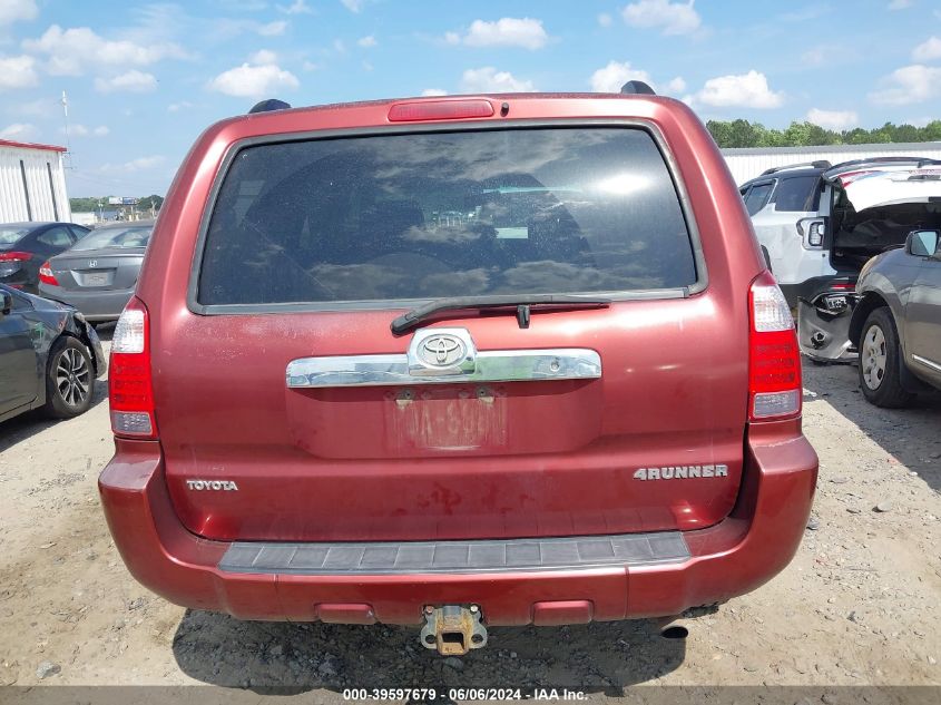 2007 Toyota 4Runner Sr5 V6 VIN: JTEZU14R378090374 Lot: 39597679