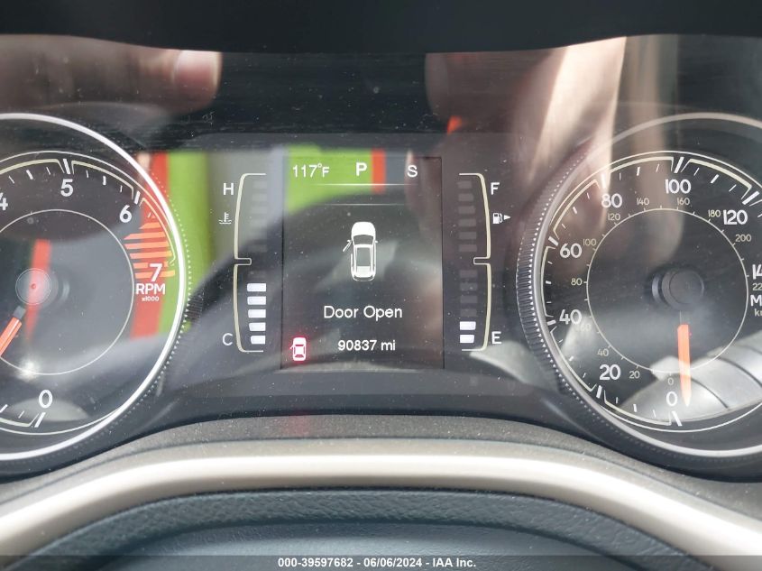 2016 Jeep Cherokee Sport VIN: 1C4PJLAB0GW376170 Lot: 39597682