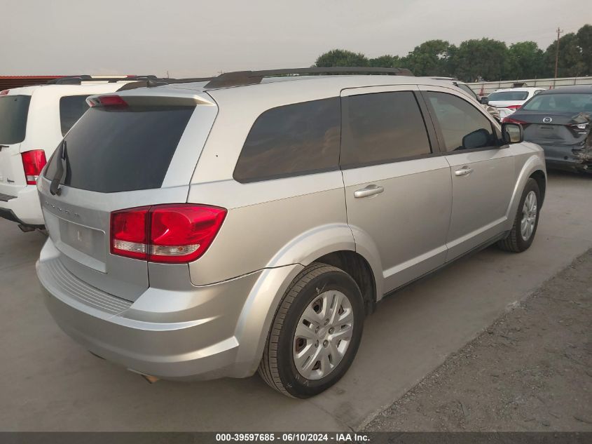 2013 Dodge Journey Se VIN: 3C4PDCAB8DT709899 Lot: 39597685