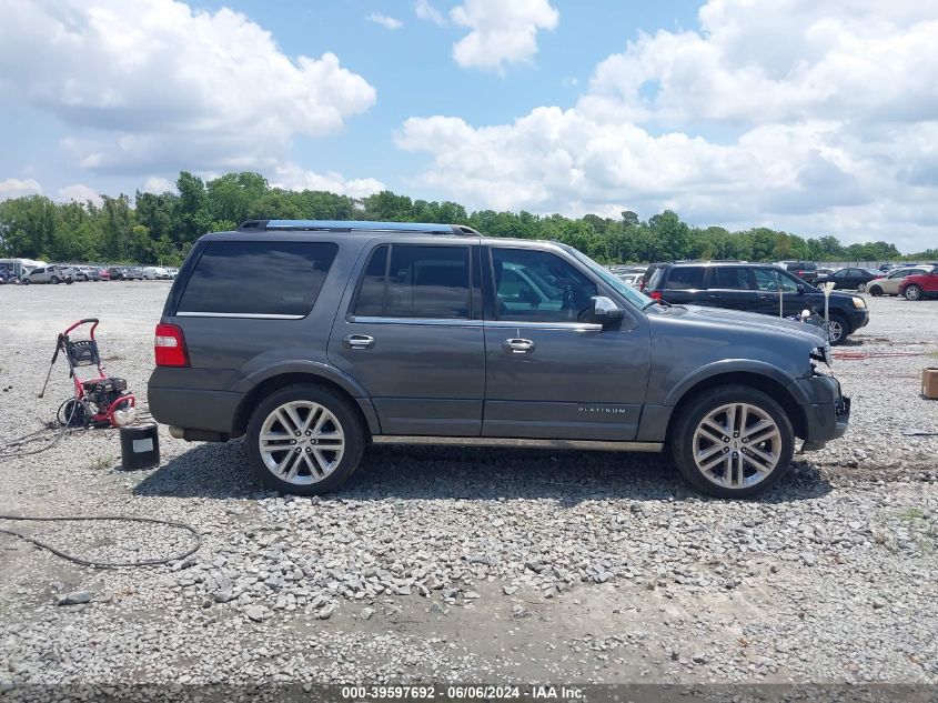 1FMJU1LT9FEF51068 2015 Ford Expedition Platinum