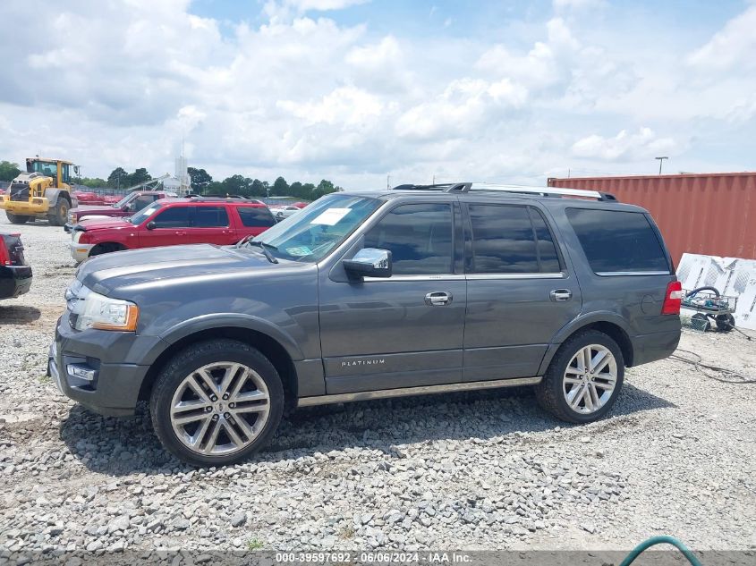 1FMJU1LT9FEF51068 2015 Ford Expedition Platinum