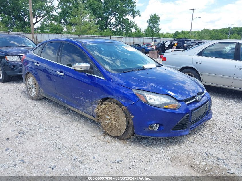 2014 Ford Focus Titanium VIN: 1FADP3J28EL233568 Lot: 39597698